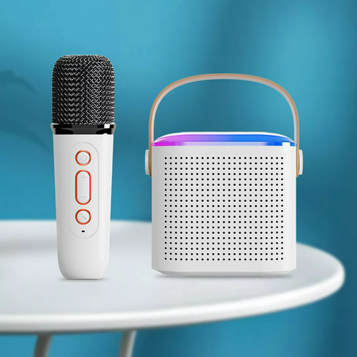 Parlante De Bluetooth Con Micrófono Inalambrico Karaoke
