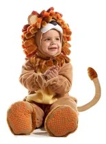 Comprar Disfraz De León Realista Para Bebé Con Cebra De Juguete Para Niños, Disfraces De Halloween, Fiesta Temática De Animales, Marrón,