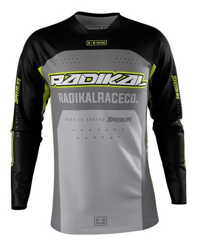 Jersey Concept Gris 2.0- Radikal - Motocross / Atv