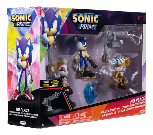 Sonic Prime3 Figuras 4 Acesorios Multipack Wave 2