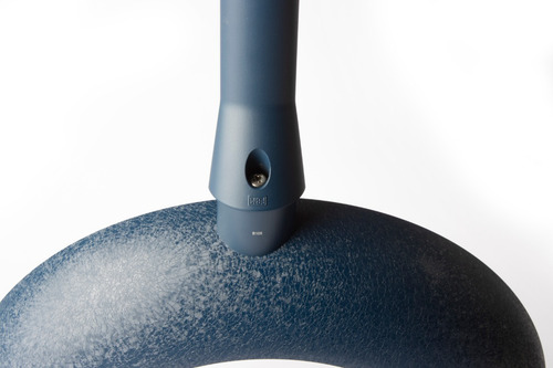 Imagen 3 de 9 de Wok 28 Cm. Antiadherente Granito Navy Ilko