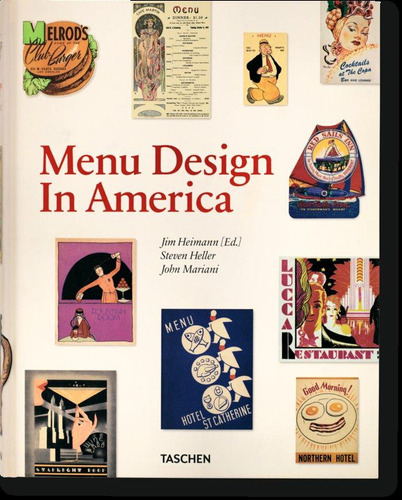 Libro: Menu Design In America, 1850?1985. Heimann,jim. Tasch