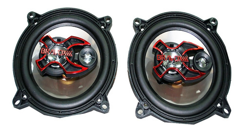 Imagem 4 de 7 de Som Automotivo Mp3 Radio Carro + 1 Par Falantes 5 Pol Bravox