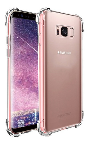 Imagen 1 de 10 de Funda Para Galaxy Goma Gruesa Esquinas Reforzada Anti Golpes