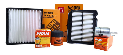 Kit De Filtros Chevrolet Aveo 1.6 12-17 Cabina Gasolina Aire