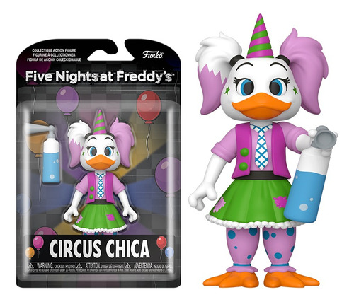 Figura Articulada Circus Chica Five Nights At Freddys Action