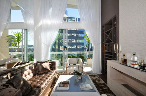 Imagem 5 de 15 de Espetacular Apartamento Mobiliado 2 Suítes Alto Padrão No Coração Do Brooklin!! - Ss39901
