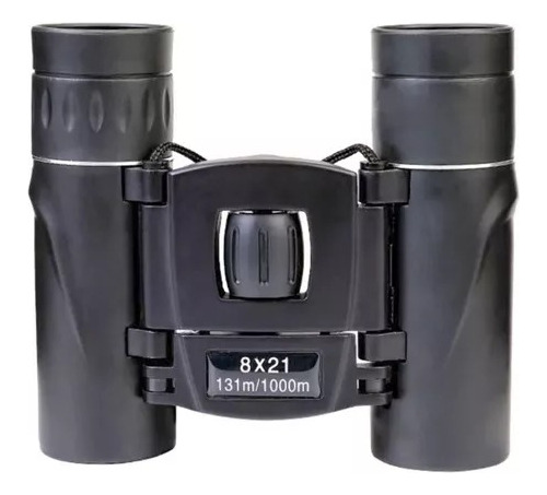 Binocular 8x21 Metálicos Recubiertos Con Estuche Y Paño