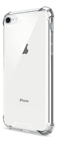 Carcasa Para iPhone 7 8 Transparente Reforzada Nombre Del Diseño iPhone 7/8 Color Transparente