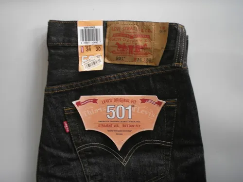 Pantalon Levis 501 Negro Original Importado Usa Talla 34 30