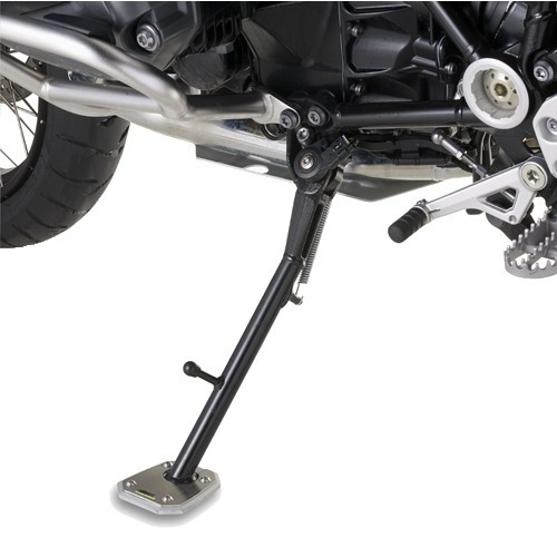 Ampliador De Muleta En Aluminio Y Acero Inox. Bmw R1200 Givi