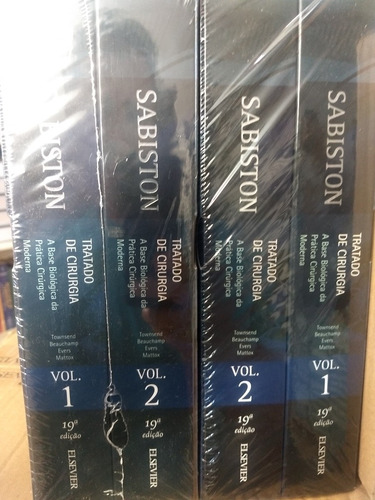 Livro - Sabiston - Tratado De Cirurgia (novo No Plástico)