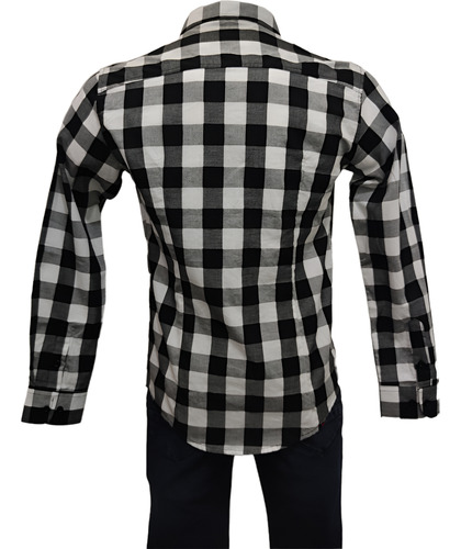 Camisa Giorgio Berlucchi Slim Fit Cuadros 30 Ml 2024