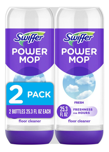 2pack-swiffer Lemon Power -solución Limpieza P/pisos Madera