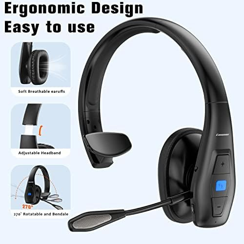 Conambo Auriculares Bluetooth Con Cancelación De Ruido V5.1,