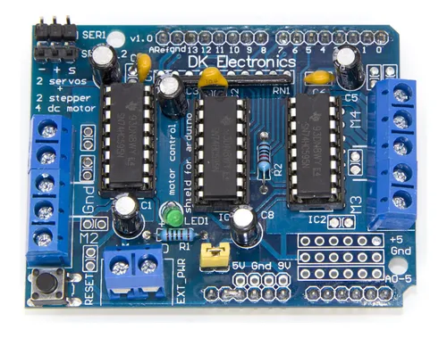 comprar Módulo Shield L293d Puente H Para Motores Dc Servos Arduino