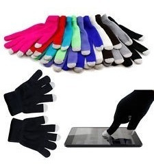 Imagen 7 de 9 de Guantes Táctil Touch Glove Celular, Tablets, Etc. 4 Colores*