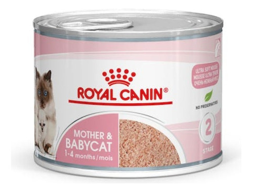 Lata Royal Canin Gato Mother & Baby - 195gr