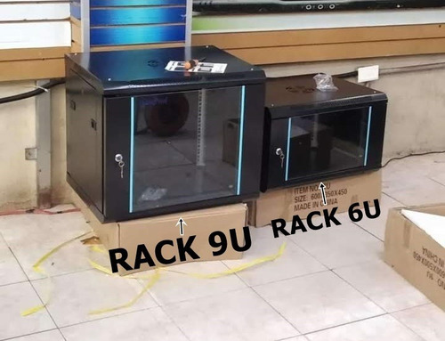 Imagen 3 de 9 de Rack Gabinete Cerrado 9u
