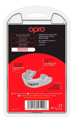 Imagen 4 de 9 de Protector Bucal Opro Bronze Junior