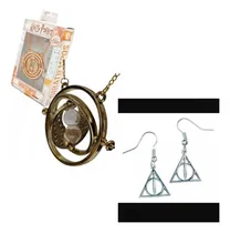 Comprar Colgante Collar Giratiempo Harry Potter Combo Mas Aros Combo Giratiempo Mas Aros