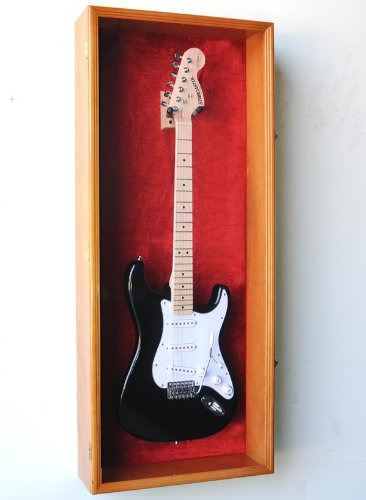 Guitarra Fender Vitrina Estante De Pared W/protección Uv .