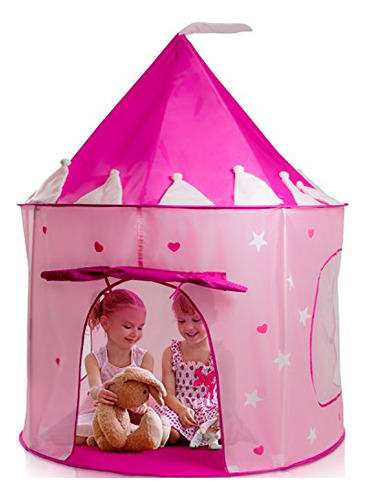 Play22 - Tienda De Campana Infantil Con Diseno De Princesa C