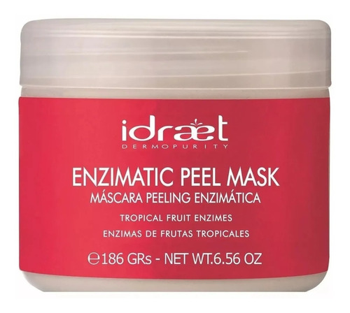 Idraet Mascara Peeling Enzimatica Nutritiva Blanqueadora Tipo de piel Todo tipo de piel