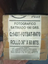 Comprar Papel Fotografico Impresoras Plotters Rollo 36 X60mts 190gr