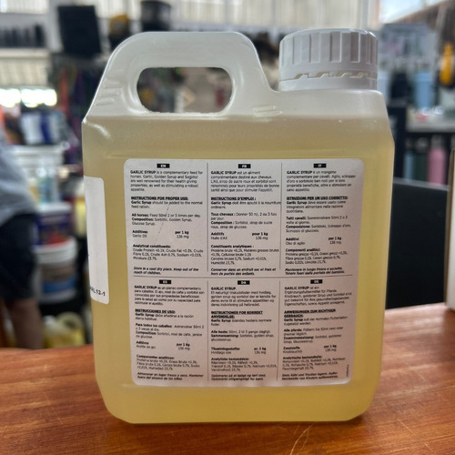 Garlic Syrup 1,4kg Estimulador De Apetito Caballo Equino