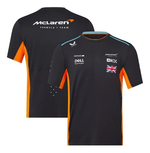 Camisetas De Manga Curta F1 Mclaren Com Impressão 3d