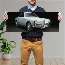 Comprar Cuadro 30x80cm Auto 1958 Alfa Romeo Giulietta Sp 44