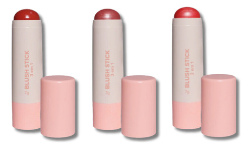 Blush Cremoso Stick 3 Em 1 Miss Lary C\18 Un Tom Da Maquiagem Multicolor