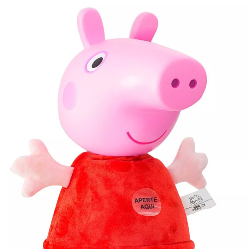Boneca Peppa Pig Com Som Estrela De Vinil 801922 