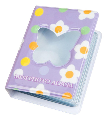 Photocard Holder Book Korean Idols Flor E Borboleta