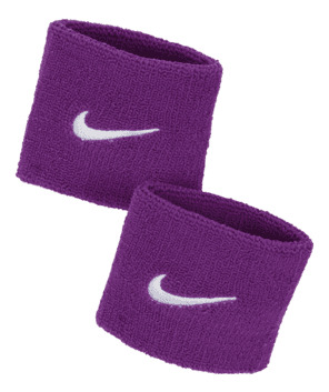 Nike Muñequera Color Morado/blanco