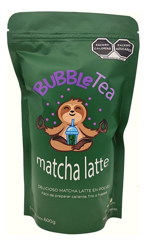 Te Matcha Original Bubble Tea 600g Mezcla En Polvo