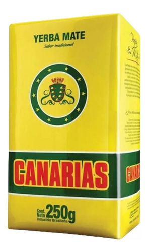 Pack X2 Yerba Mate Canarias X250g Tradicional Uruguaya