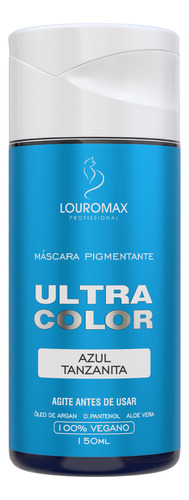  Máscara Pigmentante Ultra Color 150ml - Escolha A Cor! Tom Azul Tanzanita