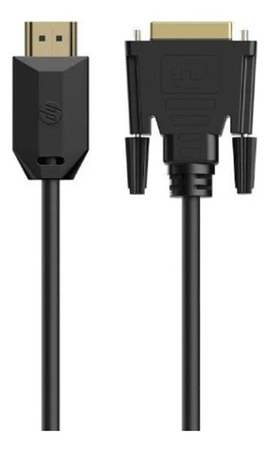 Cable Hp Hdmi A Dvi, 3mt - Black /09-dhc-hd05 3m Color Negro