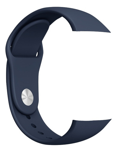 Pulseira Para Series 10 42mm Watch Sport Silicone 38/40/41mm Cor Azul Cobalto