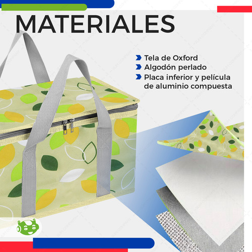 Canasta Plegable Grande Con Aislamiento Para Viajes Y Acampa