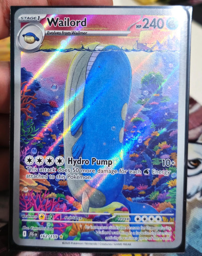 Pokémon Journey Together Wailord Full Art
