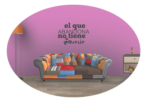 Vinilo Decorativo Frase Indio Los Redondos El Que Abandona