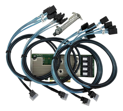 Sxtaigood Sasi Sata Sas 16 Port Hba 12gbs Raid Controller