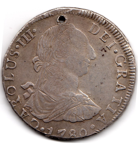 Bolivia Potosí 8 Reales 1780 Plata