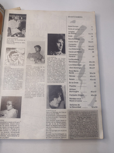 Revista Selección Rampa-rambla Nº1 Octubre 1984 (Usado)