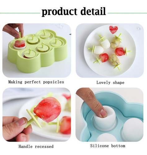Molde For Paletas De Helado De Silicona For Niños