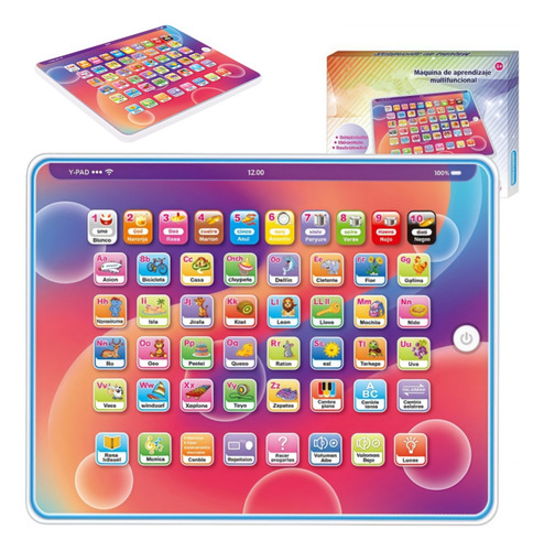 Tabletas De Juguete Para Niños Con Luces Led