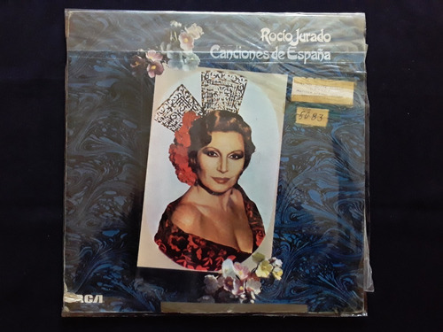 Vinilo Rocío Jurado Canciones De España (edición Chilena)